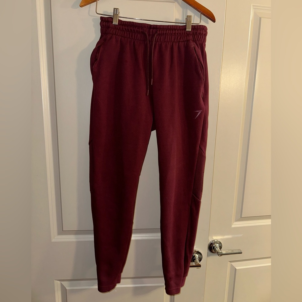 Gymshark Jogger Sweatpants Burgundy
